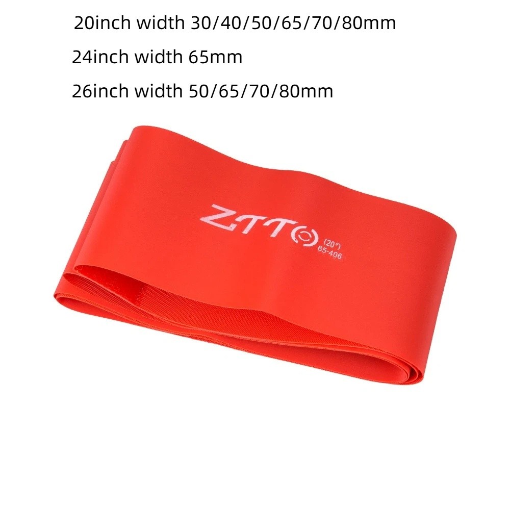 New ZTTO MTB Snow Bike Rim Tapes Thicken Nylon Anti-Puncture Fat Bicycle Rim Tape Strips Explosion-Proof Bike Tire Liners Mountain Bicycles