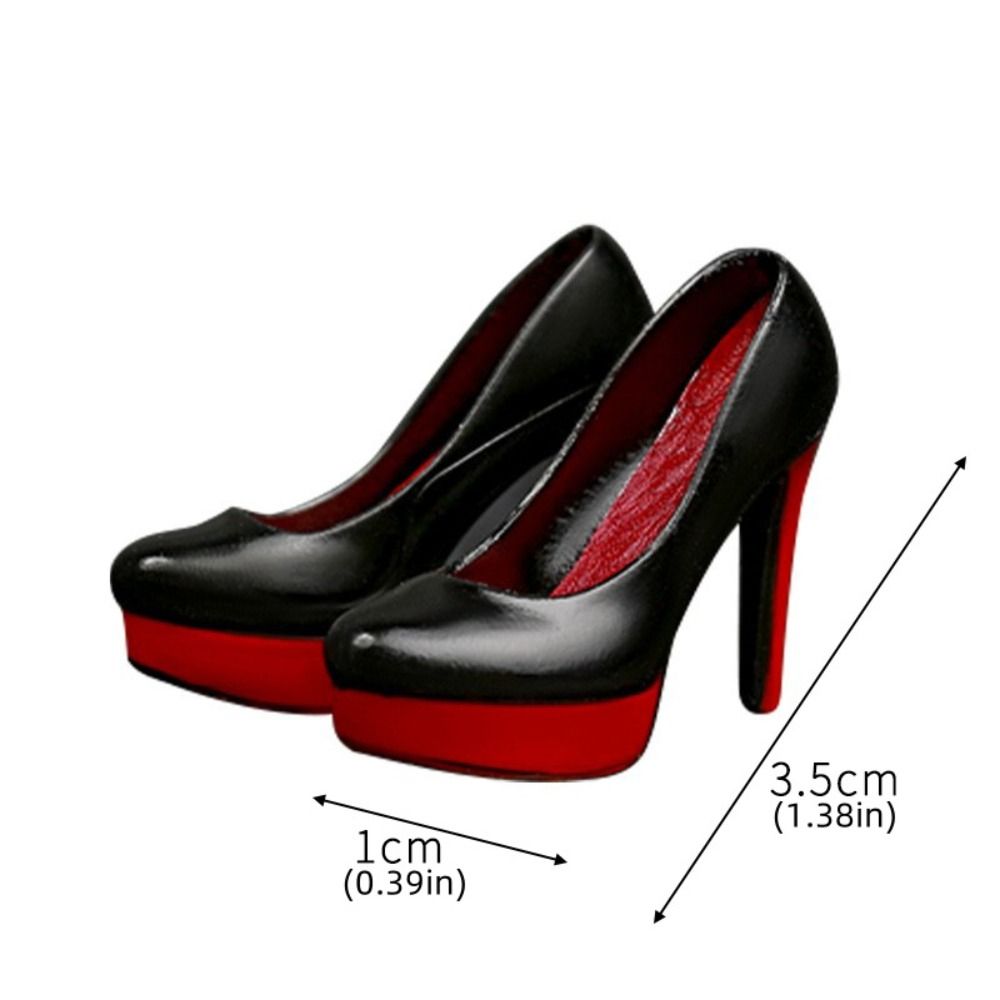 Fashion /6 Scale /6 High Heel Shoes Female Women Daily Wear Doll Stiletto Shoes Simulation Model Toy Doll Shoes Humanoid Dolls