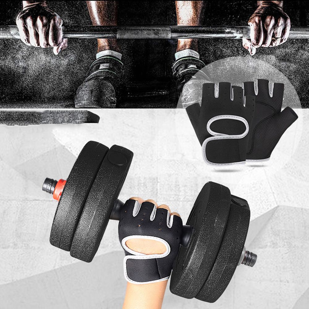 Wrist Gloves Breathable Sports Fitness Sports Accessories Sports Equipment Protection Gear Weightlifting Wrist Wrap Fitness Gloves Half Fnger Gloves Cycling Gloves Sport Mittens