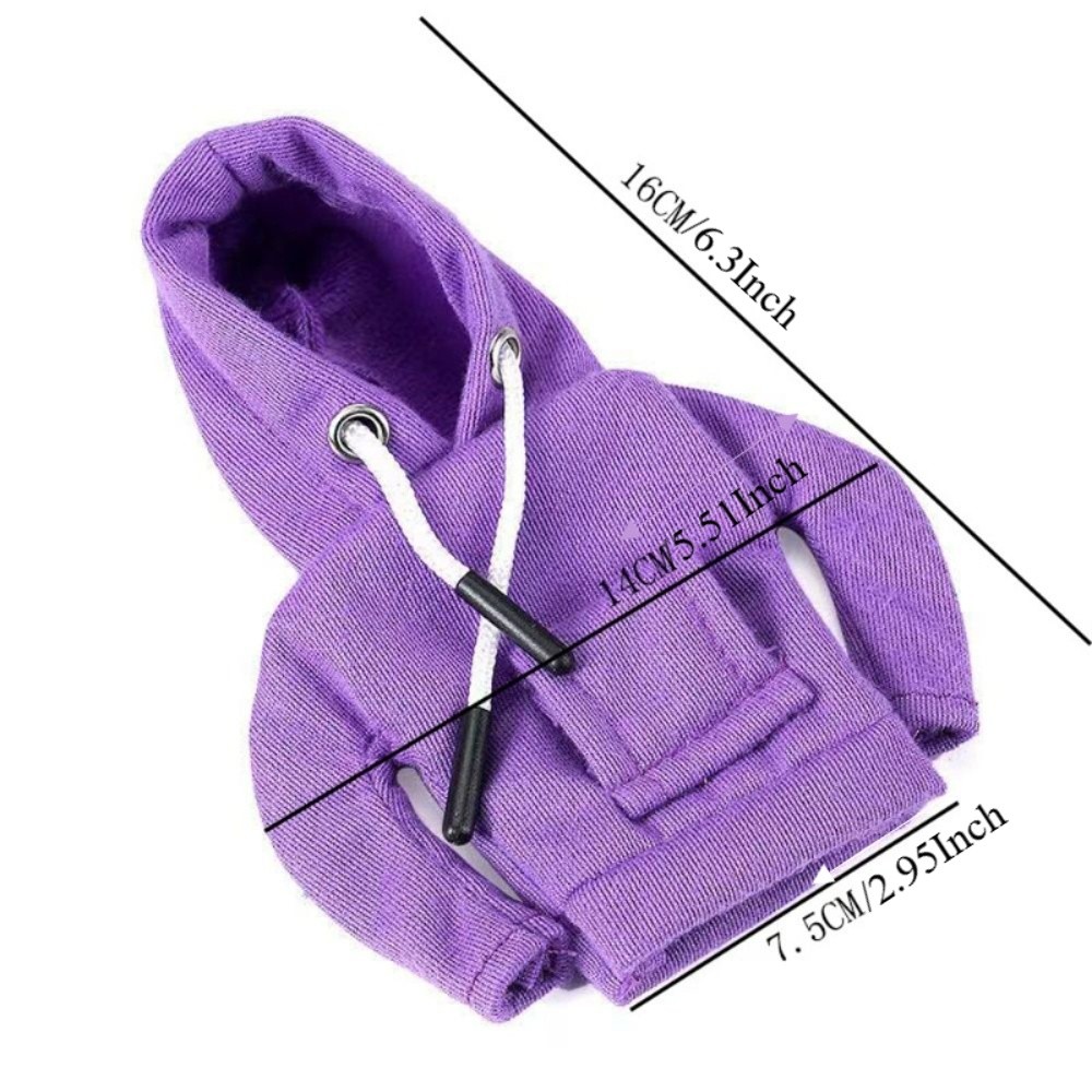 Gooses Costume 5 Inch Doll Mini Porch Goose Hoodies Various Colors Hoodies Porch Goose Dress Cute Funny Porch Goose Outfit Table Decoration