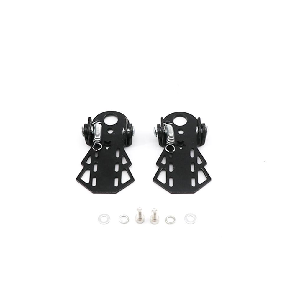 Bicycle Parts Pair MTB Bike Metal Road Bike Folding Bicycle Foot Pegs Bike Pedals Footrests Rear Seat