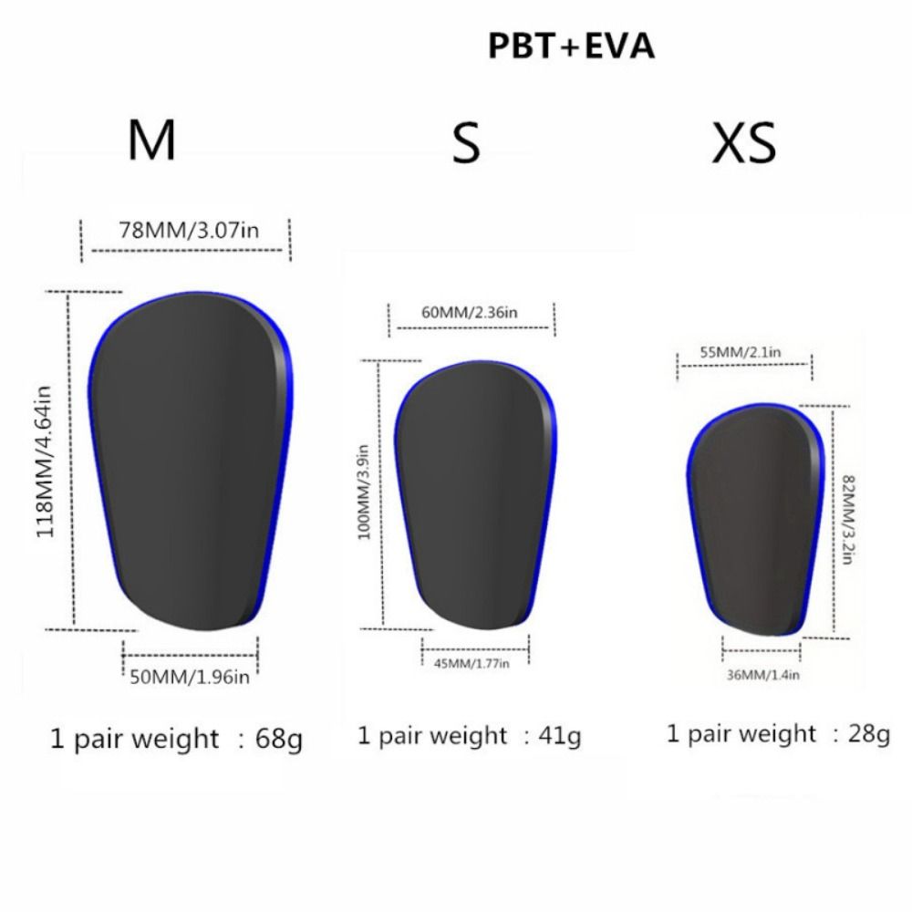1 Pair Premium Lightweight Football Shin Pads Impact Protection Anti-slip Mini Soccer Shin Guards Sturdy Flexible Protective Equipment Match