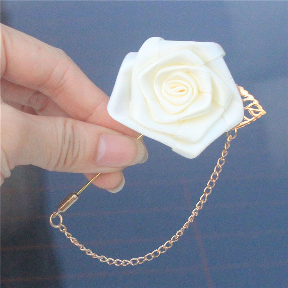 Stylish Men‘s Suit Leaf Flowers Lapel Pin Corsage Simple Jewelry Brooch Pins Fashion Accessories Brooches