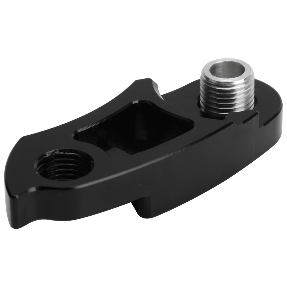 Durable Aluminum Alloy Rear Derailleur Hanger Black&Red Easy To Install Bike Rear Derailleur Tail Hook Extension Bike Repair