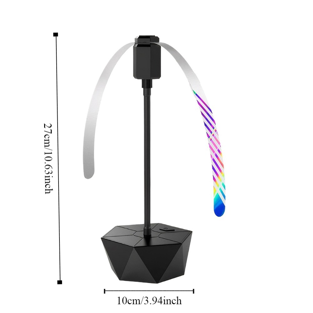 Easy-carry Rechargeable Fly Fan Portable Multi-Functional Insect Fan Safe Can Drive Flies Fly Fans for Food for Food