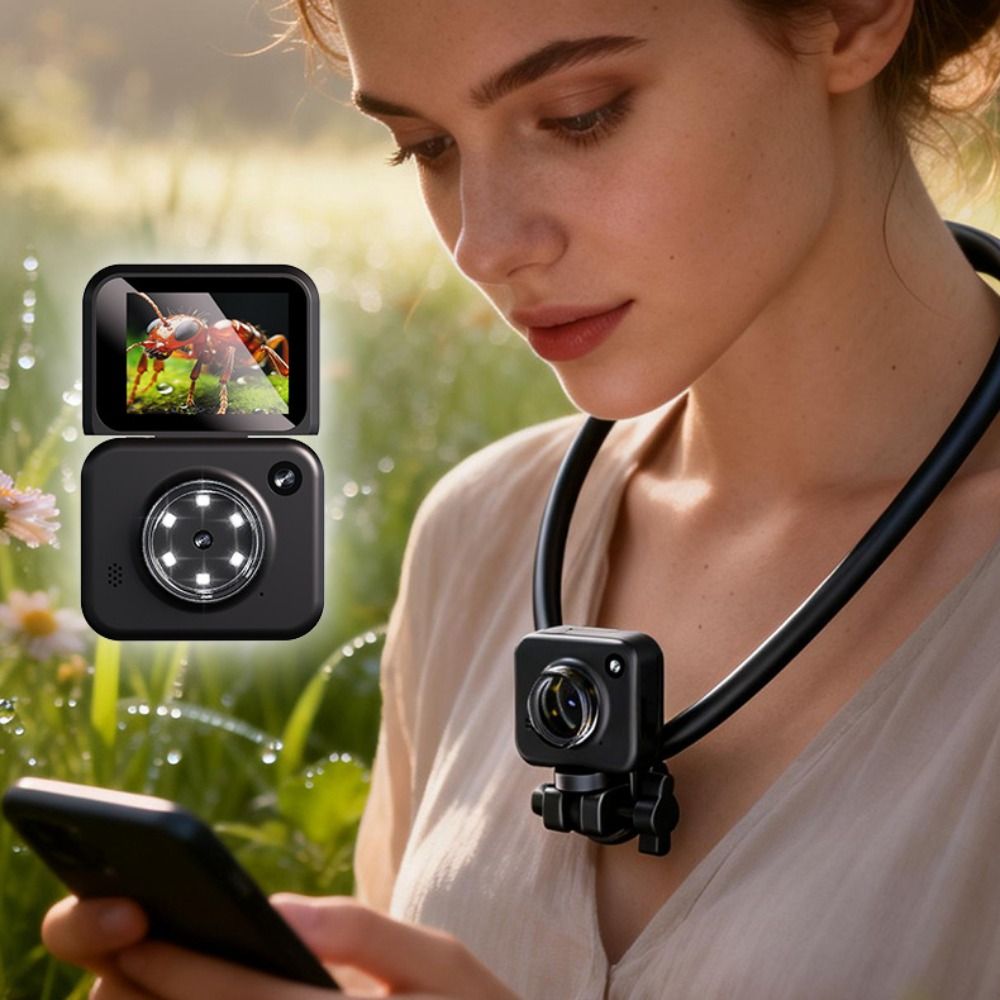 Durable Convenient Electronic Magnifying Glass Handheld 2.4 Inch Screen Digital Microscope Amplifier Rechargeable High Definition Handheld Microscope Mobile Phone