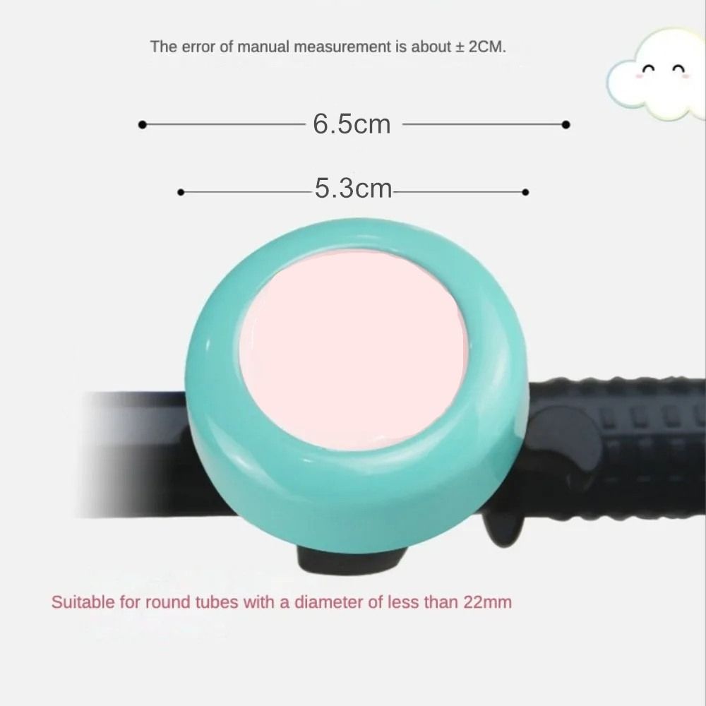 Cycling Ring Kids Bicycle Bell Loud Safety Warning Horn Handlebar Alarm Metal Bike Bell for Scooters Strollers
