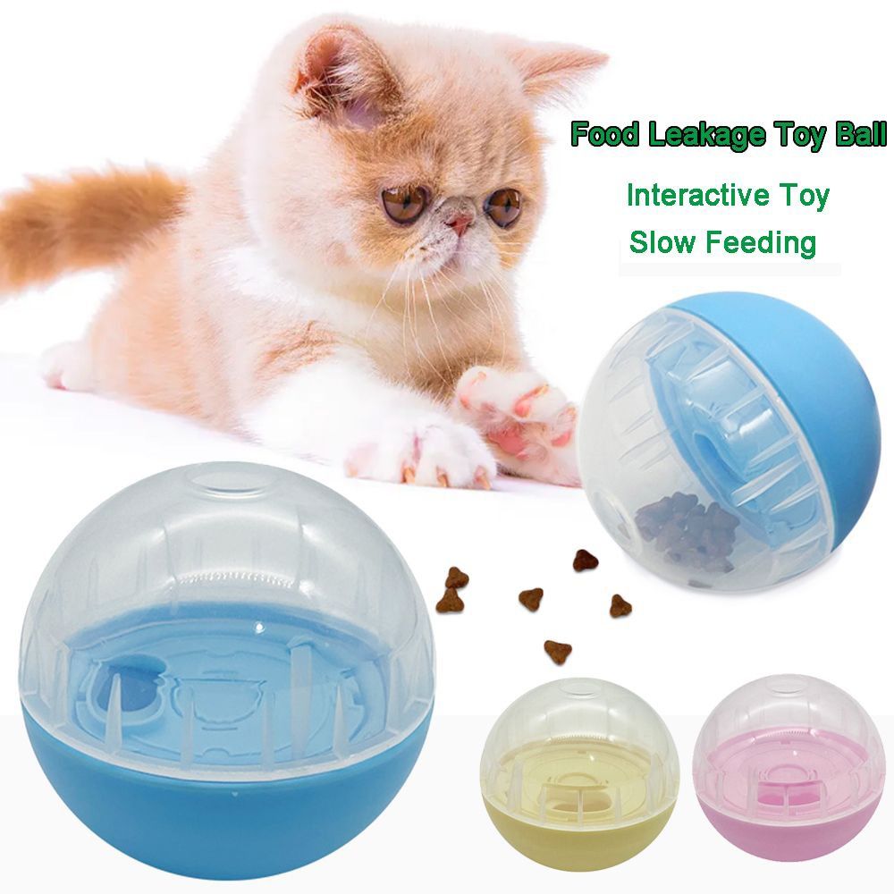 1Pcs New Anti-Choke Leakage Food Balls IQ Training Slow Feeder Pet Toy Educational Adjustable Treat Dispenser for Dogs Cats