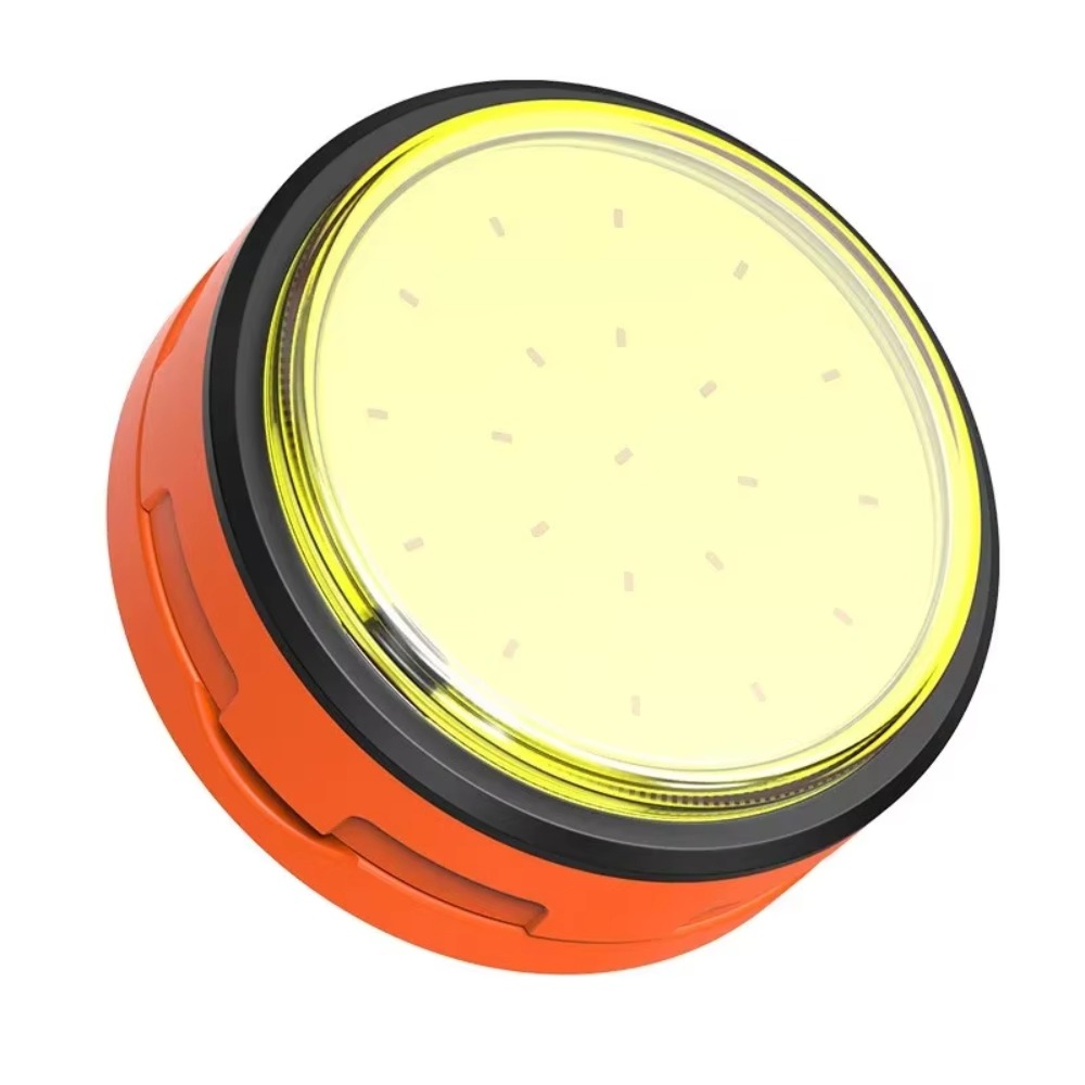 Super Bright High Power Mini Flashlight Rechargeable Portable LED Camping Light with Magnet Base 3 Lighting Modes Outdoor Tent Lantern For Hiking