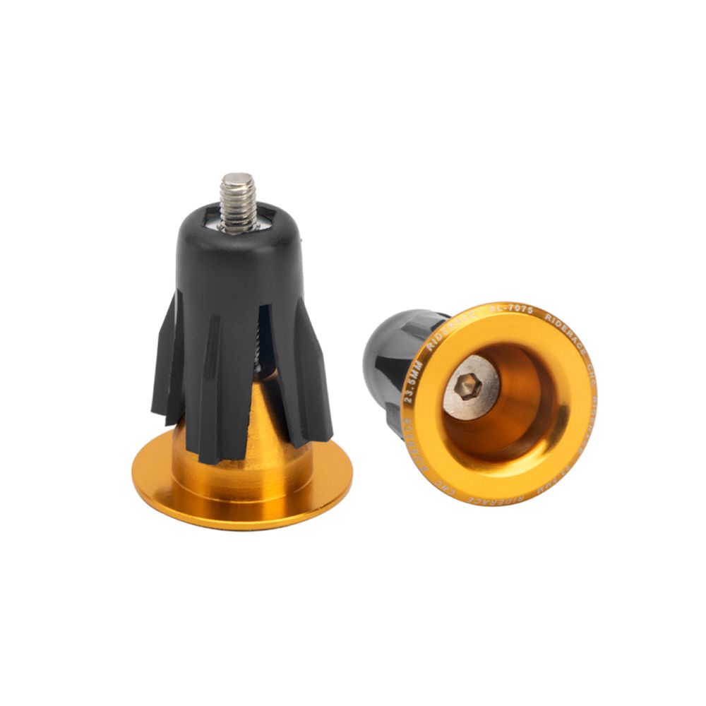Pair Adjustable Aluminum Alloy Mountain Road Bike Bike Grips Bicycle Parts Locking Caps Bicycle Grip End Cap Bike Bar End Plugs Bike Handlebar End Plugs Handle Bar Plug