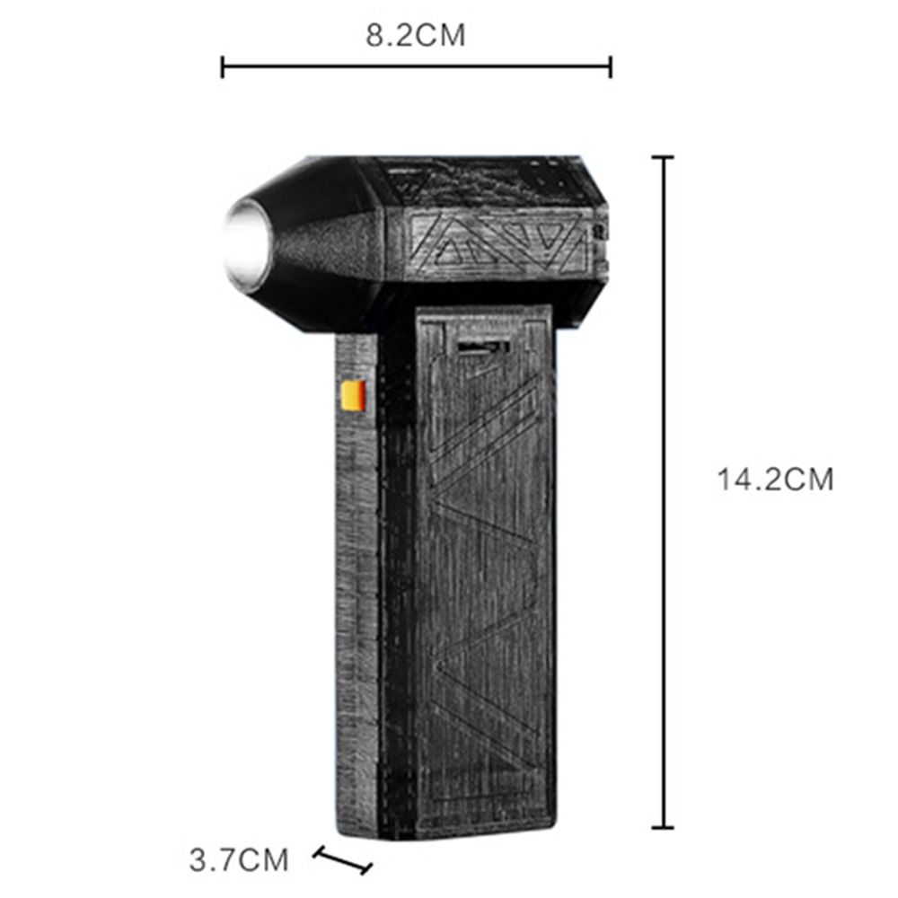High-Performance 130000RPM Violent Turbo Jet Fan High Speed Adjustable Speed Cordless Handheld Blower Brushless Motor Rechargeable Electric Dust Blower Car Clean