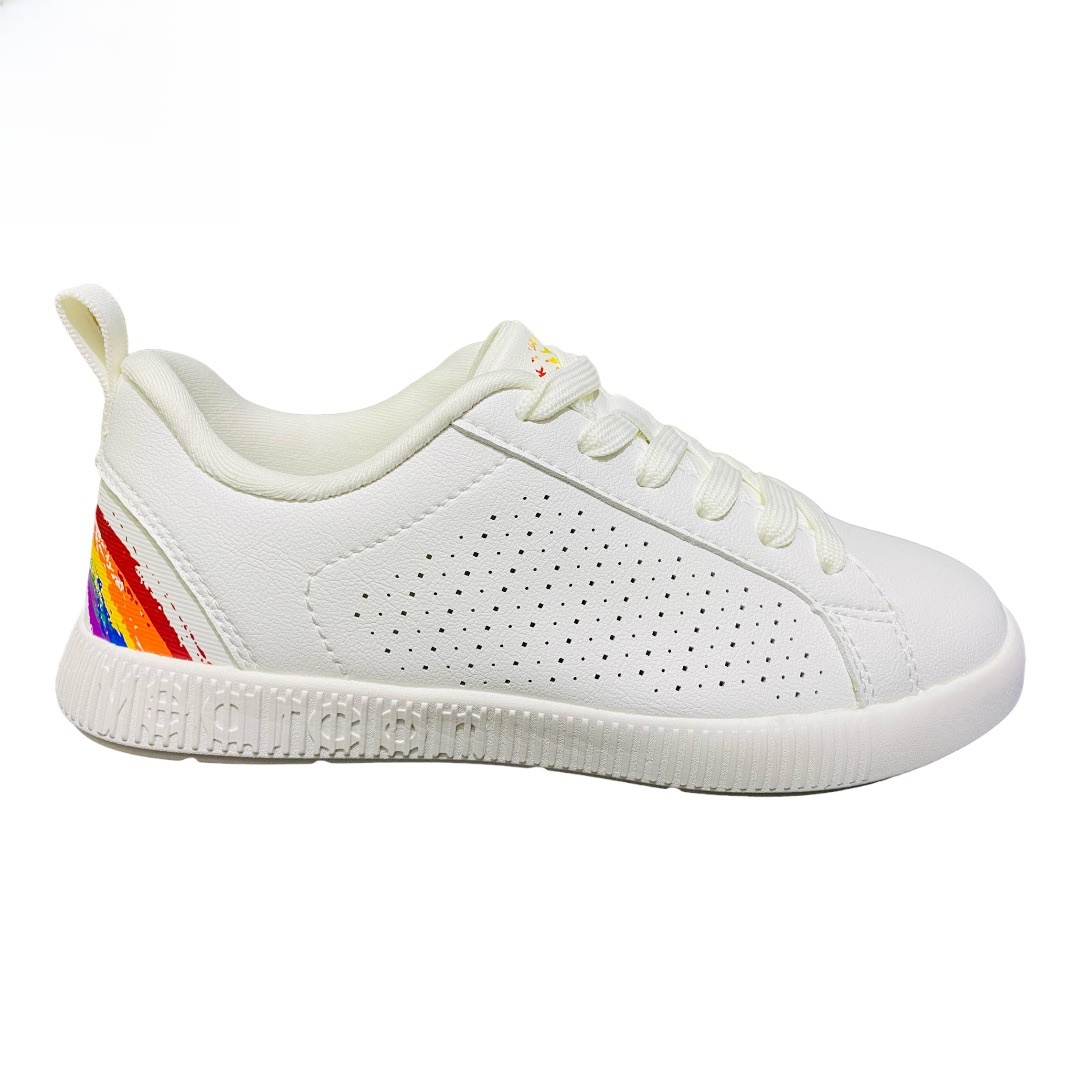 Yearcon White Mix Sneakers For Women