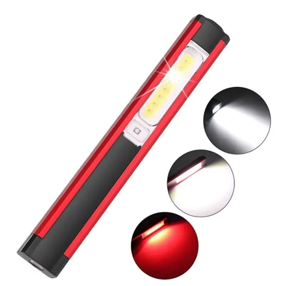 Portable Gadget Flashlights Portable LED Light 5 W Waterproof Safety Light 5 Levels Rechargeable Clip-On Light Running Safety