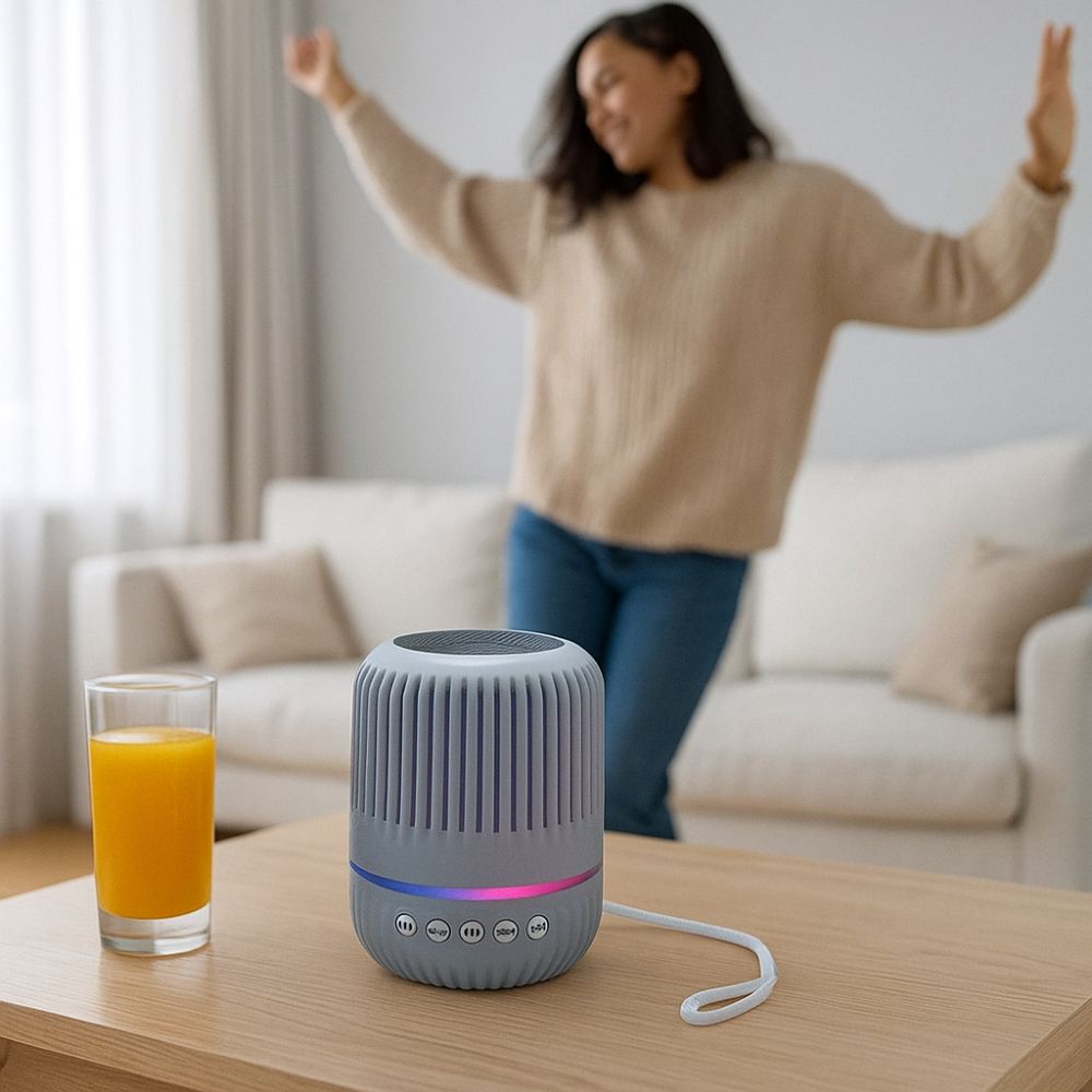Durable Intelligent Wireless Bluetooth Speaker Charging Surround Sound Portable Speaker Portable Mini Speaker Gift