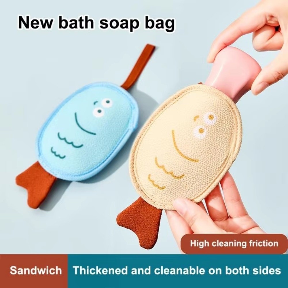 New Quick Lather Mesh Soap Foaming Net Dense Bubbles Mesh Soap Foaming Net Bag Exfoliating Foaming Bath Mesh Sponge Bathroom Supplies