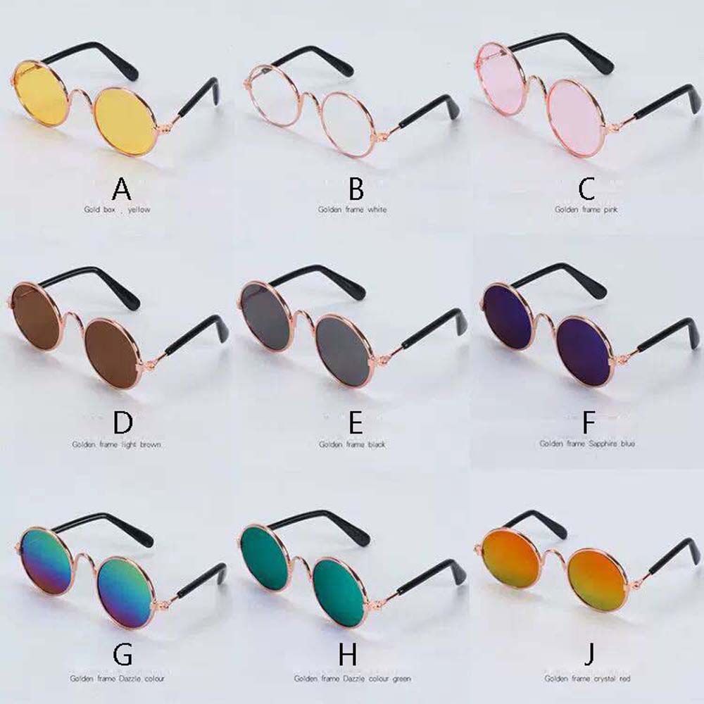 Lovely Fashion Pet Accessoires Reflection Eye Wear Pet Glasses Pet Products Cat Dog Sunglasses Photos Props