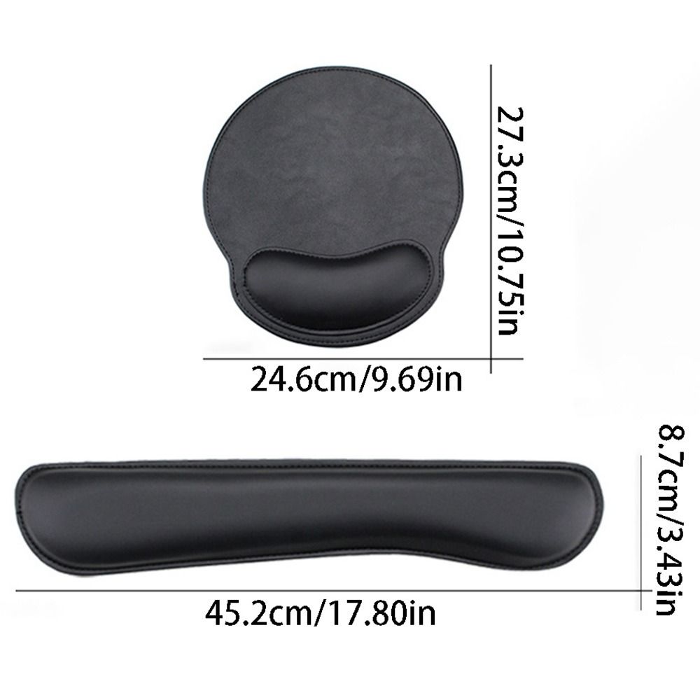 Durable Slow Rebound Mouse Wrist Support Pad Creative Wrist Rest Wristband Mouse Mat Waterproof Comfort Keyboard Hand Rest Office Supplies