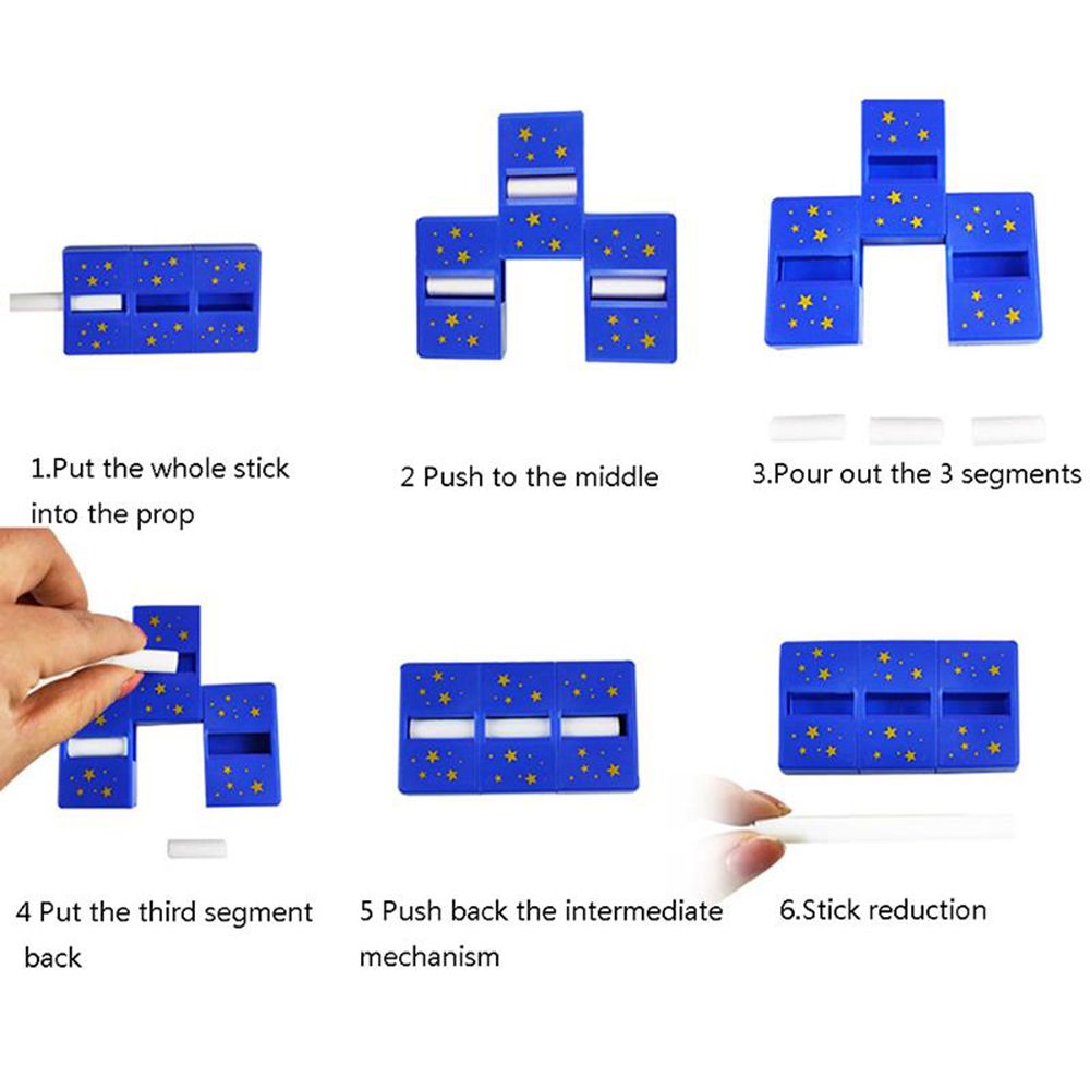 Funny Gift Perform Educational Children Gift Trick Props Brain Game Pencil Restoration Trick Broken Pencil Restore Trick Broken Pencil Pencil To Be Reverted Tricks