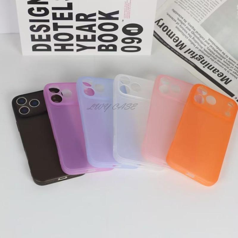 For Samsung Galaxy S26 Ultra S25 Edge S25+ S24+ S23+ Ultra Plus FE Colorful Ultra Slim Matte Phone Case Soft Protective Cover