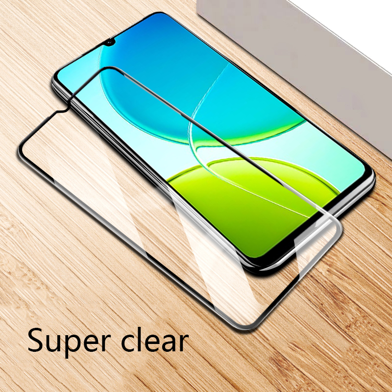 【Ready Stock】Sroof Tempered Glass Film For VIVO Y04 High-Definition Full Screen Protector Anti-Scratch