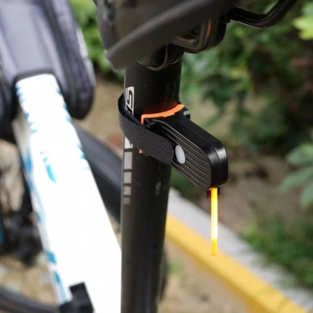 Safety Waterproof Bike Taillights Multifunctional Charging Adjustable LED Cycling Rear Lamp Red/White Lighting Foldable Bicycle Rear Light Night