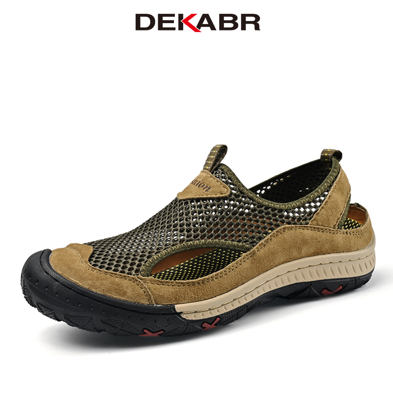 DEKABR Autumn Winter New Men's Boots Casual Handmade Comfortable Shoes Fashion Ankle Boots Size 38-46