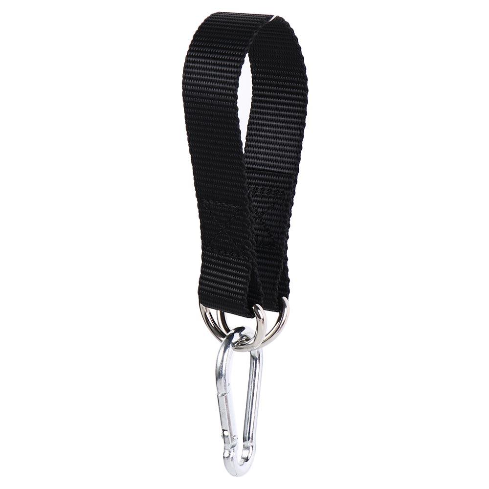Horizontal Bar Belt Dacron Single Bar Extension Belt 100kg Gym Parts Heavy Duty Hook Ring Single Layer Extension Strip Tree Swing Straps Outdoors