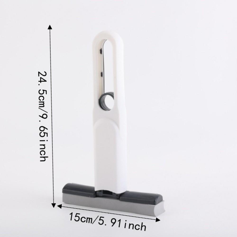 Lightweight No-Rinse Mini Desktop Mop Sponge Absorbent Folding Sponge Head Mop Self-Squeezing Wet and Dry Dual-Use Lazy Mop Window Cleaning