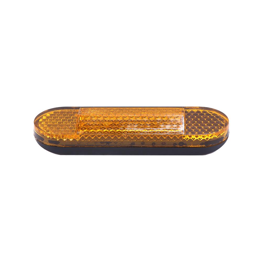 Bike Part Universal Motorcycle Night Riding Electric Scooter Front Rear Reflector Warning Tape Night Warning Reflector Bicycle Reflector Safety Tube Reflector
