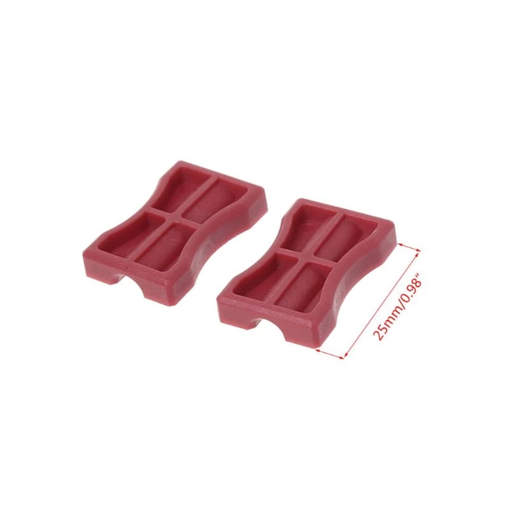 2Pcs Plastic Bicycle Parts Bicycle Brake Hydraulic Brake Oil Brake Tools Block Spacer Brake Pin Block Repair Part