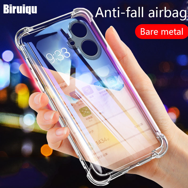 Biruiqu For Shockproof Soft Back Case Cover For Samsung Galaxy A06