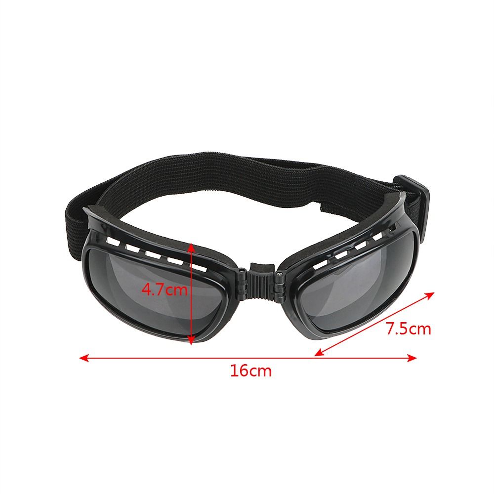 Sports Goggles Windproof Cycling Glasses Foldable Dustproof Snowboard Goggles Multifunctional Vintage Motorcycle Glasses Skiing