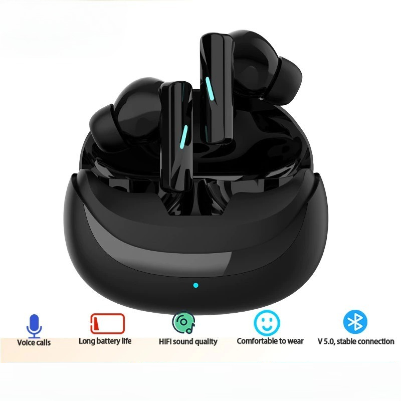 🎧Fast Shipping 🎧Mata70 TWS Bluetooth Earbuds With Crystal Clear ENC Calling, Hybrid ANC, LED Display, HiFi Sound Smart Pairing 220mAh