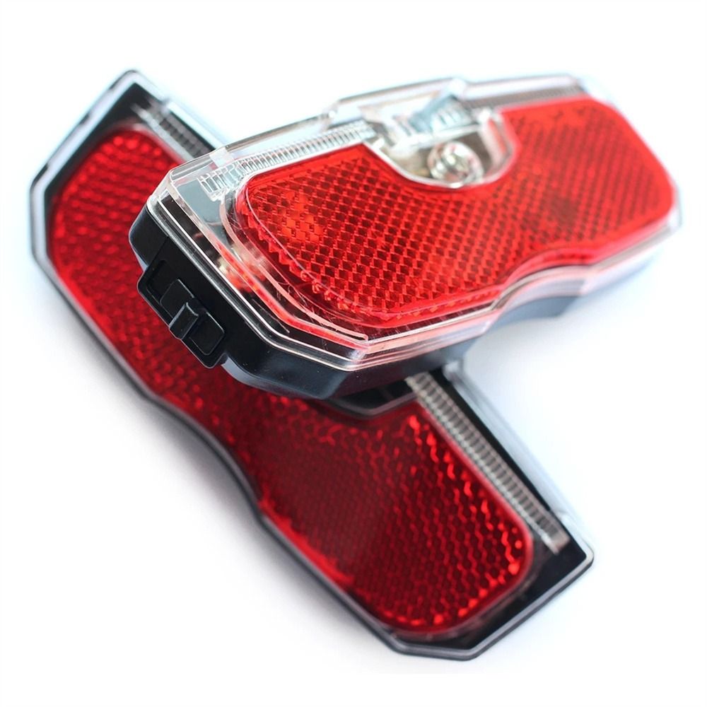Bicycle tail light reflector rear warning film, mountain bike night riding warning light, bicycle reflective tail light accessories