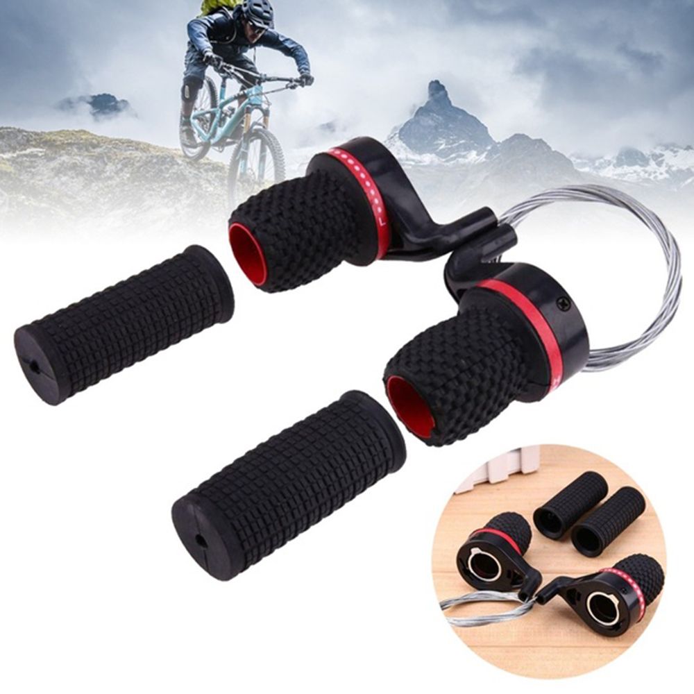 Transmission Speed Derailleur Handle Grip Gear Bicycle Shifter
