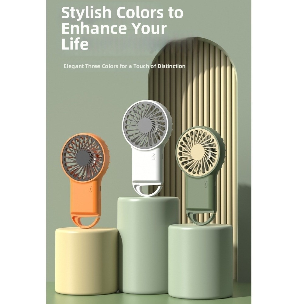 Mini 3 Speeds Adjustable Portable Handheld Fan Clip On Quiet Operation Stroller Fan Clip-on Rechargeable Mini Cooling Fan Summer