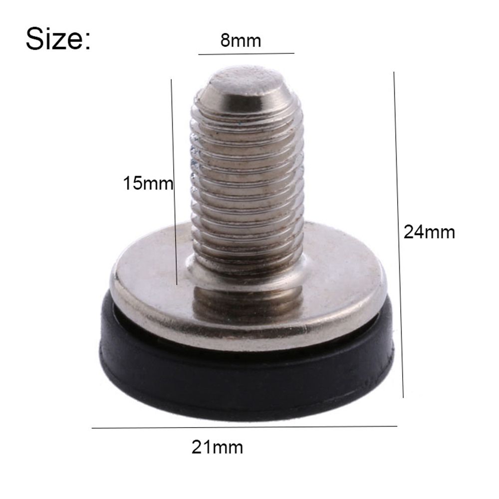 2/4Pcs High quality Chainwheel Screws Crank Arm Bolts Bicycle Parts M8 Screw Bicycle Bottom Brackets Bike Axle Accessories