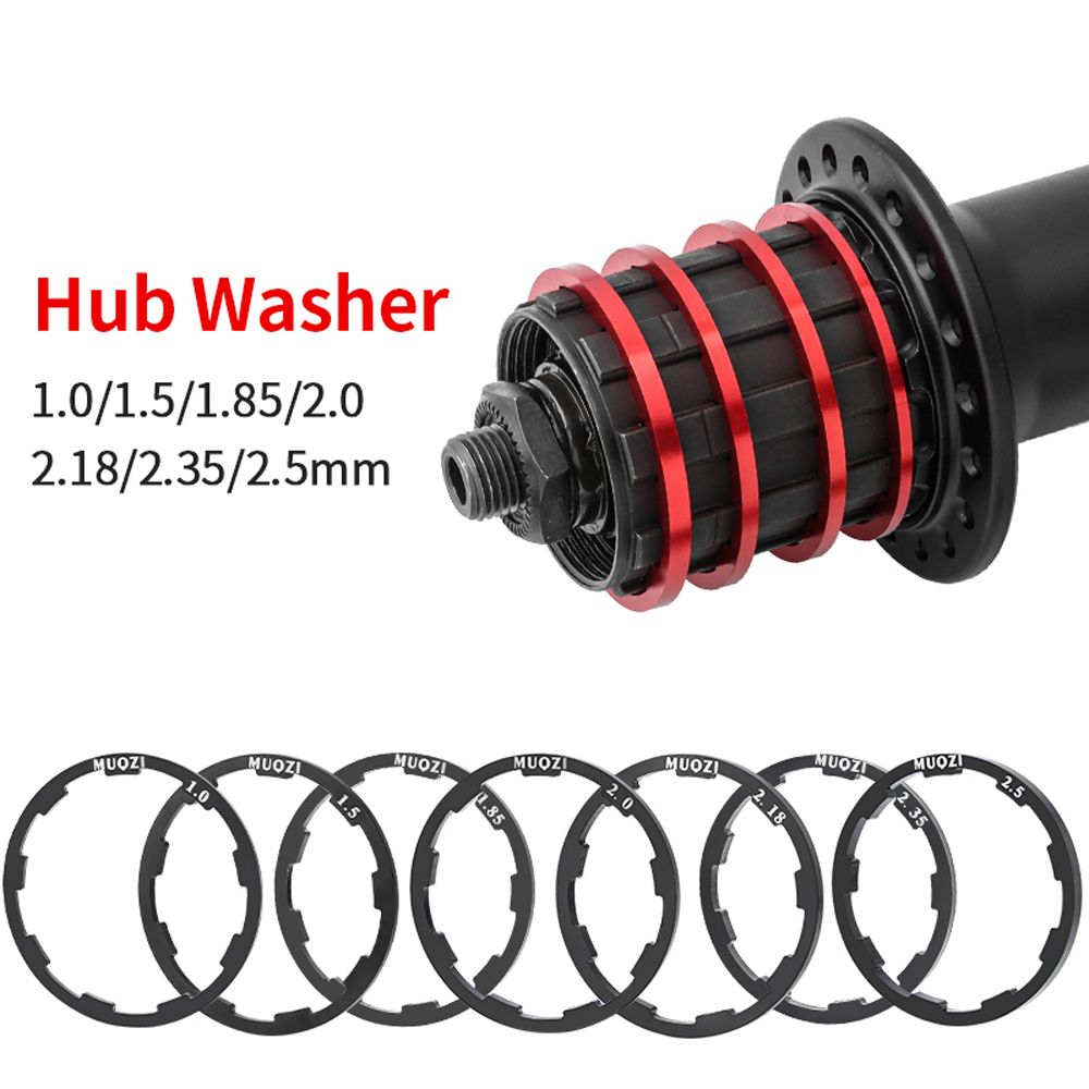 Mountain Bike Durable Bottom Bracket Washer Gasket Bike Accessories Flywheel Spacer Bike Freehub Washer MTB Bottom Bracket Spacers Bicycle Hub Washer Flywheel Cassette Gasket