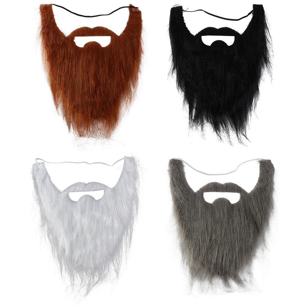 Large Beard Artificial Beard Realistic Fake Beard Fake Beard Mustache Halloween Fake Mustache DIY Handmade Party Props
