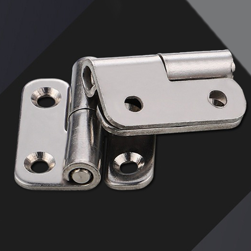 Stainless Steel Thicken Detachable Hinge Removable High Quality Concealed Cabinet Round Hinge For Aluminum Doors Bathroom Door