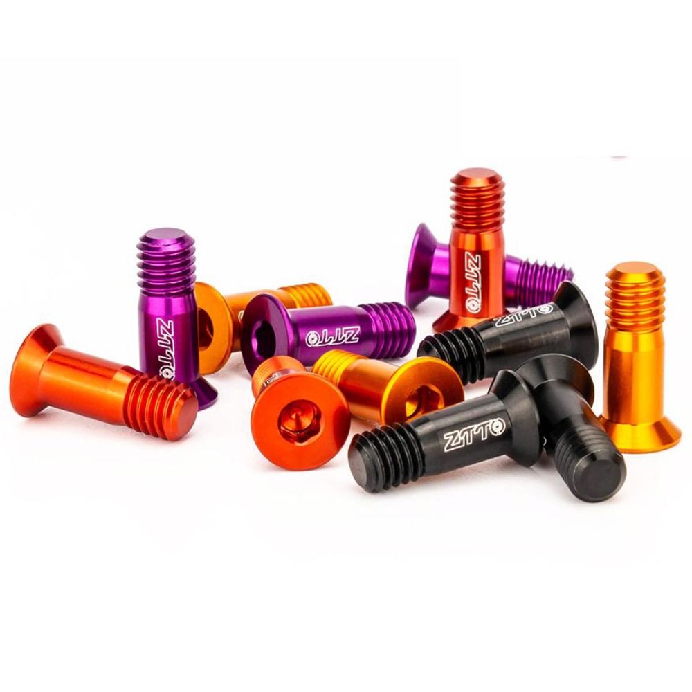 Durable 2PCS M5×14.2MM Bike Accessories Parts Guide Pulley Fixed Bolts Jockey Wheel Bolts Transmission Guide Sprocket Screw Pulley Screws Bicycle Rear Derailleur Bolts