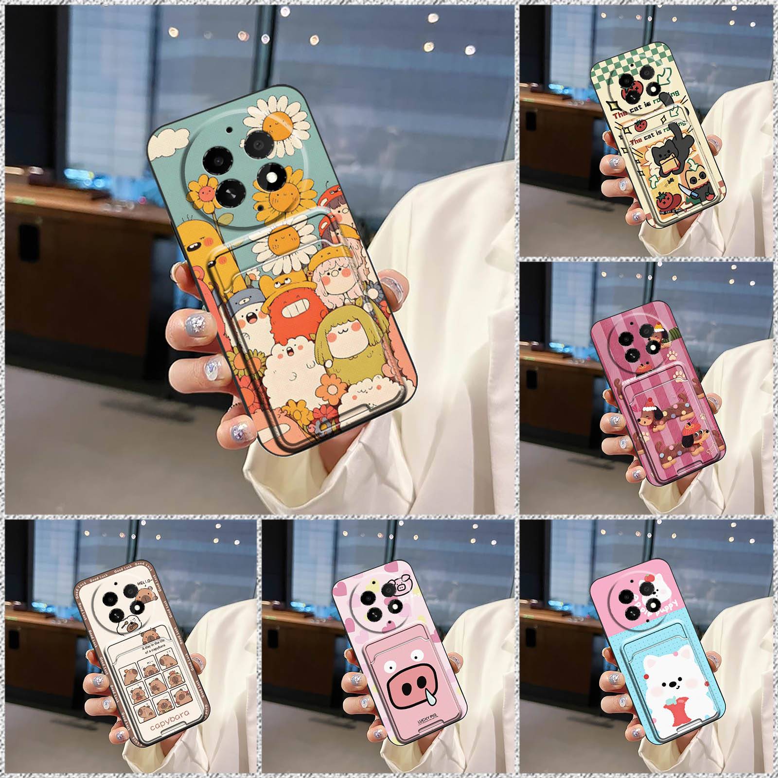 Soft case Back Cover Phone Case For Villaon V40/V45 protective Full wrap Card bag TPU Durable Waterproof Shockproof Cute