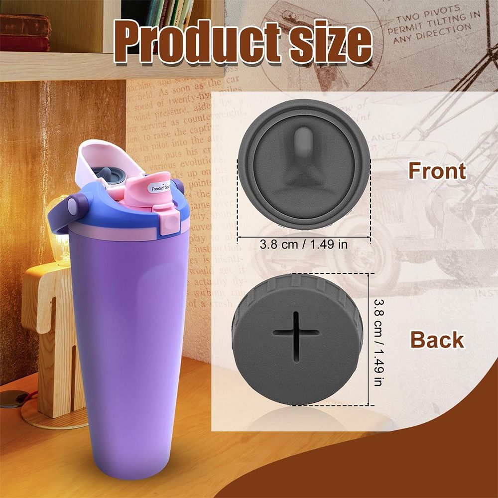 New BPA-Free Replacement Stopper for Owala Freesip 30oz 40oz No Water Leakage Gasket Ring Water Bottle Accessories Mouthpiece Pads for Owala Freesip Outdoor