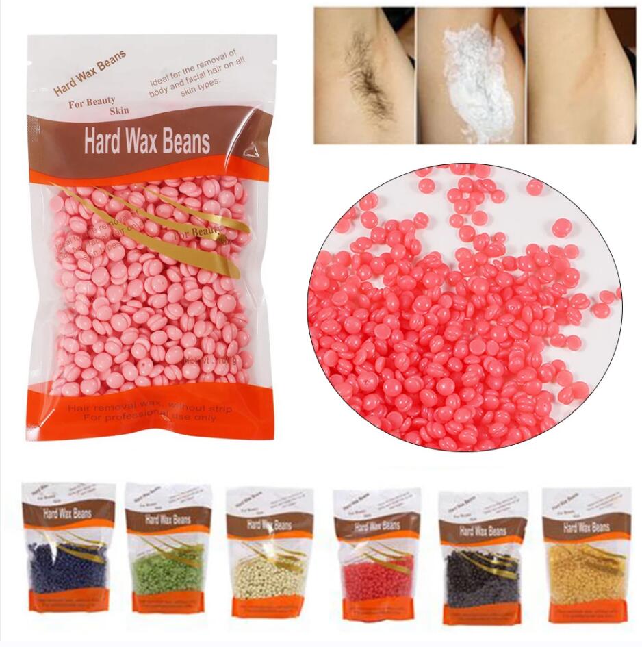 Wenefang Fashion 100g Hard Wax Beans Solid Hair Remover No Strip Depilatory Hot Film Wax Bead Hair Removal For Full Body Bikini Face Leg Eyebrow