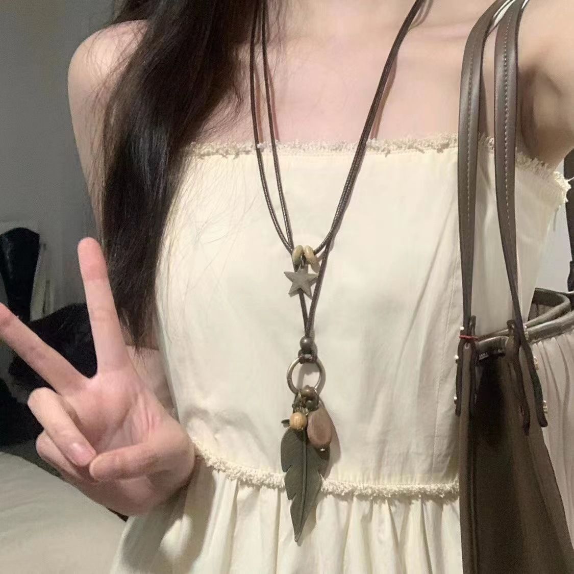 【Year-End Sale】Summer Bohemian Ethnic Style Necklace New 2024 Men's New Chinese Retro National Style Accessories Couple
