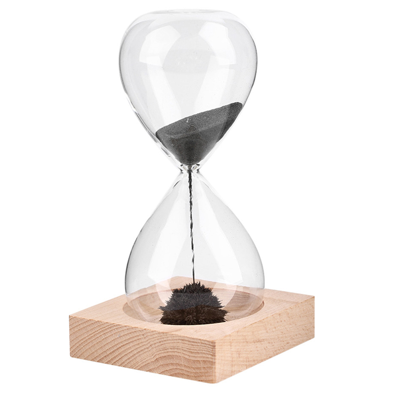 【New arrival】1Pcs Hand-blown Timer clock net netic Hourgl Hourgl crafts sand clock hourgl timer Gift Home Decor