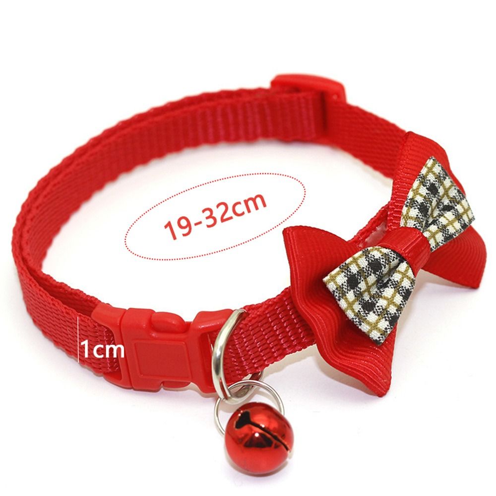 Cute With Bells Pendant Puppy Kitten Pet Clothing Accessoreis Necklace Safety Buckle Pet Decorative Pet Collar Pet Supplies Dog Necklace Dog Leash