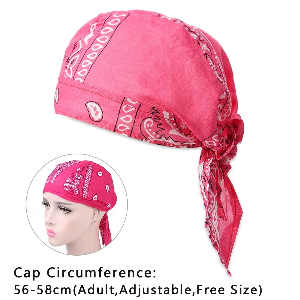 Cycling Equipment Printed Cotton Road Bike Multi-Color Bandana Hats Pirate Hat Bicycle Caps Cycling Headscarf Cycling Caps