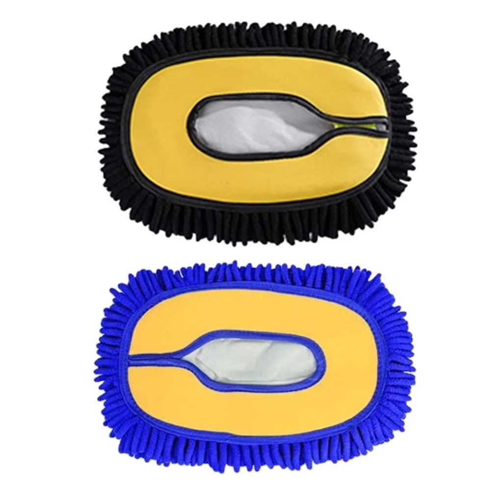 New 27cm Car Wash Mop Head Removable Heavy Duty Dust Mop Head Refill Washable Reusable Mop Accessories