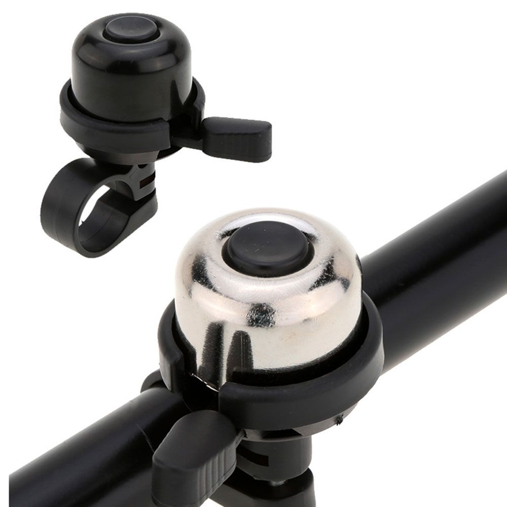 Practical Durable Bicycle Riding Sports Black Safety Cycling Bike Horn Alarm Ring Bicycle Bell Bike Sound Handlebar Ring